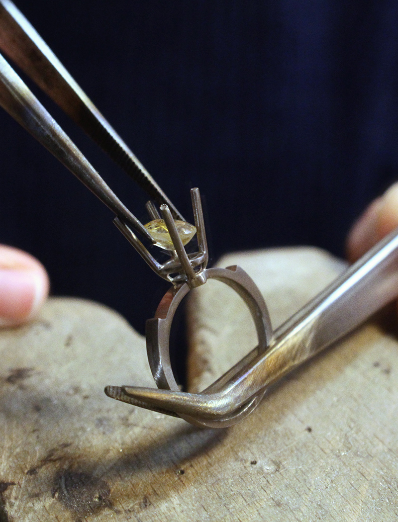 creating a bespoke ring